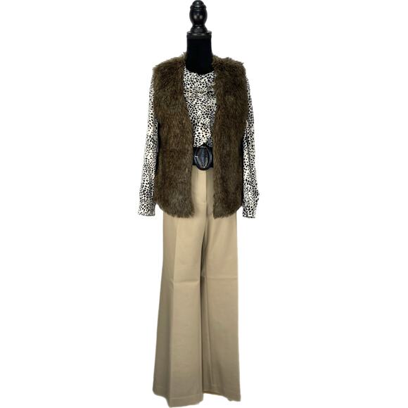 Jack by BB Dakota Faux Fur Vest - Women's Size Small - Picture 4 of 8